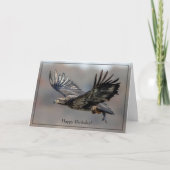 Happy Birthday Kaart Bald Eagle (Voorkant)
