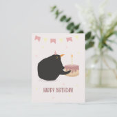 Happy Birthday-kaart Bedankkaart (Staand voorkant)