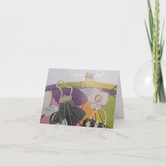 Happy Birthday-kaart Bedankkaart