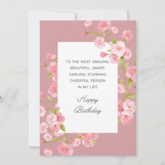 Happy Birthday-kaart Bedankkaart