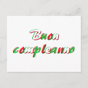 Happy Birthday-kaart Briefkaart