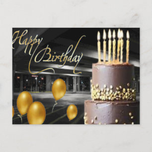 Happy Birthday-kaart Briefkaart