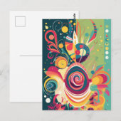 Happy Birthday-kaart Briefkaart (Voorkant / Achterkant)