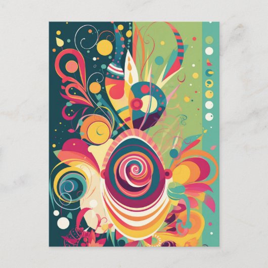 Happy Birthday-kaart Briefkaart (Voorkant)