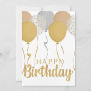 Happy Birthday-kaart Feestdagenkaart