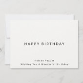 Happy Birthday-kaart Feestdagenkaart (Voorkant)