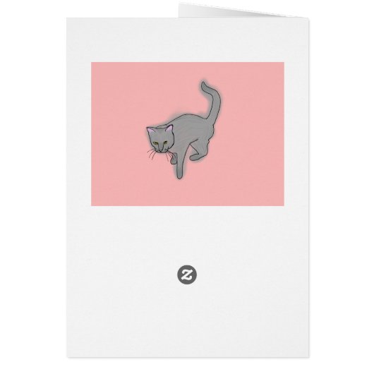 Happy Birthday Kaart - Feestdier (Achterkant)