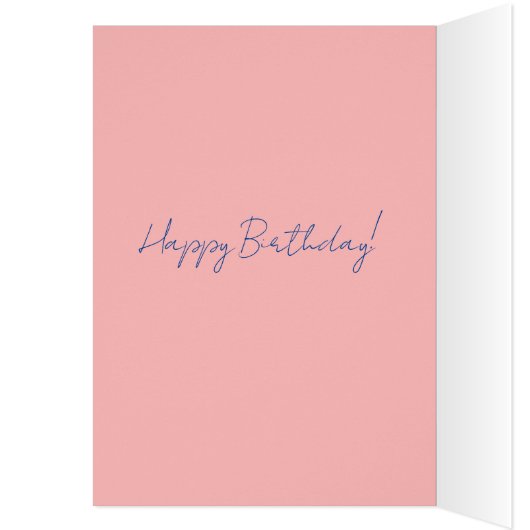 Happy Birthday Kaart - Feestdier (Binnen (Links))