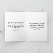 Happy Birthday Kaart Flower Pot (Binnen)