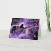 Happy Birthday Kaart Guitar Music (Voorkant)