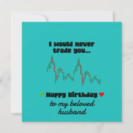 Happy Birthday Kaart- handelaar Verjaardagsliefde Feestdagenkaart