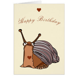 Happy Birthday Kaart Happy Little Snail