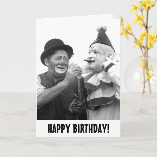 Happy Birthday Kaart: Ik hoop dat je een knaller h Kaart (Gele Bloem)