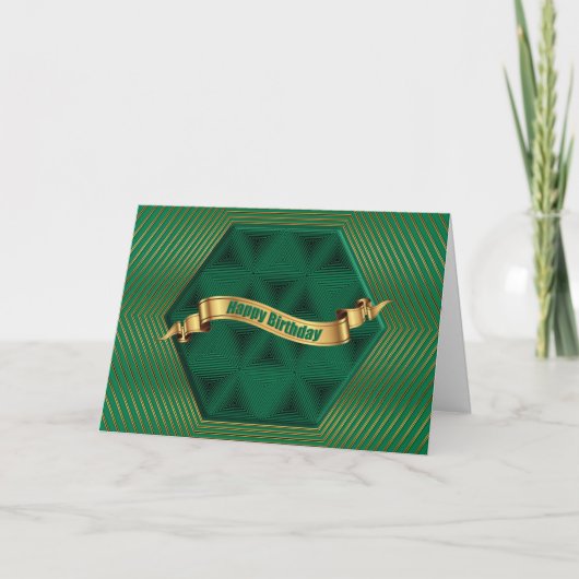 Happy Birthday-kaart Kaart (Voorkant)