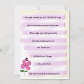 Happy Birthday-kaart Kaart (Achterkant)