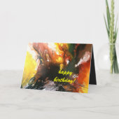 Happy Birthday-kaart Kaart (Voorkant)