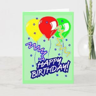 Happy Birthday-kaart Kaart