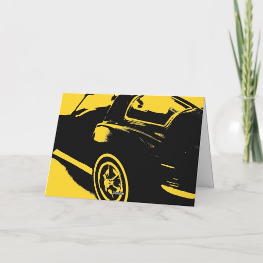 Happy Birthday-kaart Kaart (Achterkant)