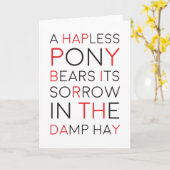 Happy Birthday-kaart Kaart (Gele Bloem)