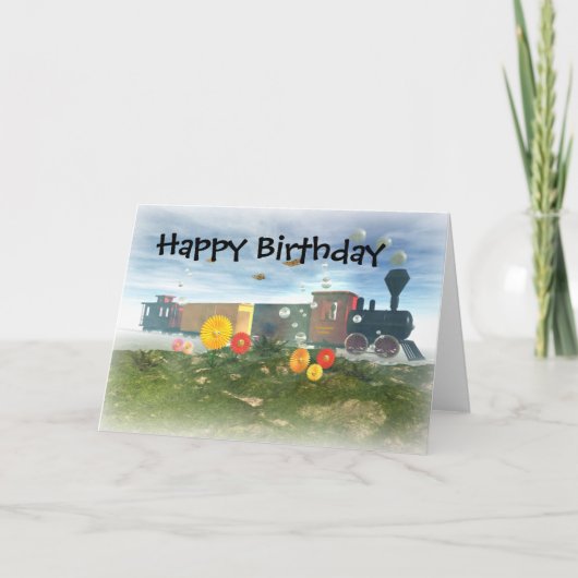 Happy Birthday-kaart Kaart (Voorkant)