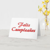 Happy Birthday-kaart Kaart (Gele Bloem)