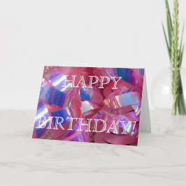 HAPPY BIRTHDAY-kaart Kaart