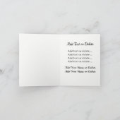 Happy Birthday-kaart Kaart (Binnen)