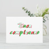 Happy Birthday-kaart Kaart (Staand voorkant)