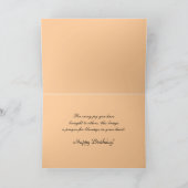 Happy Birthday-kaart Kaart (Binnen)