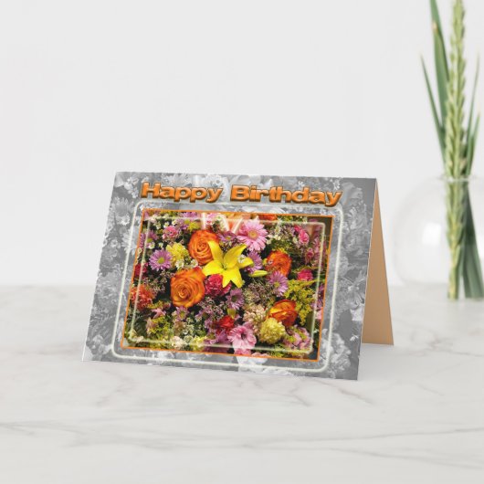 Happy Birthday-kaart Kaart (Voorkant)