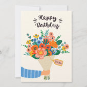 Happy Birthday-kaart Kaart (Voorkant)