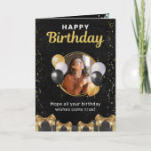 Happy Birthday-kaart Kaart (Voorkant)