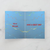 Happy Birthday-kaart Kaart (Binnen)