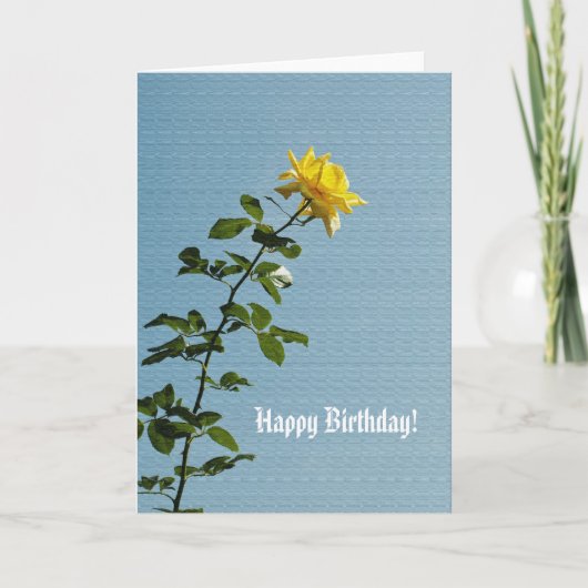 Happy Birthday-kaart Kaart (Voorkant)