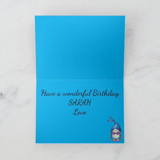 Happy Birthday-kaart Kaart (Binnen)