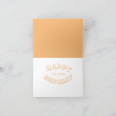 Happy Birthday-kaart Kaart (Binnen)