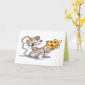 Happy Birthday-kaart Kaart (Gele Bloem)