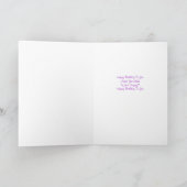 Happy Birthday-kaart Kaart (Binnen)