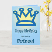 Happy Birthday-kaart Kaart (Gele Bloem)