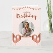 Happy Birthday-kaart Kaart (Voorkant)