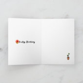 Happy Birthday-kaart (Koreaans Hangul) Kaart (Binnen)