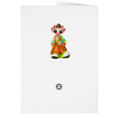 Happy Birthday Kaart Little Clown (Achterkant)