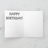 Happy Birthday Kaart: Lucky Pig Kaart (Binnen)