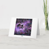 Happy Birthday Kaart Magic Guitar Music (Achterkant)