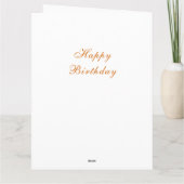 Happy Birthday Kaart Mam en Baby Beer - Hug (Achterkant)