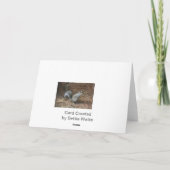 Happy Birthday Kaart met eekhoorn (Achterkant)