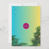 Happy Birthday Kaart (Oerwoud Theme) (Achterkant)