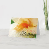 "Happy Birthday"-Kaart op basis van Iris Kaart (Voorkant)