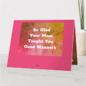 Happy Birthday Kaart Personaliseer binnen en buite (Achterkant)