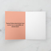 Happy Birthday Kaart – Red Robot Mech (Binnen)